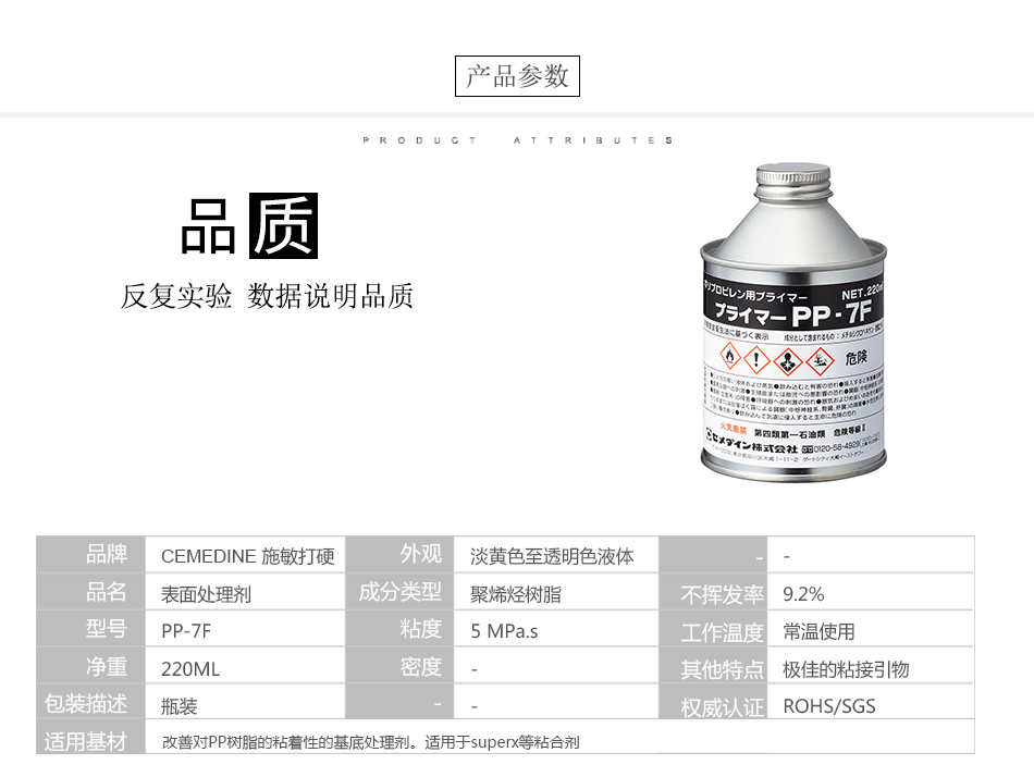 4膠水產品參數PP-7F_220ml