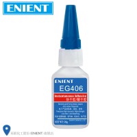 ENIENT EG406快幹（gàn）膠塑料橡膠粘接金屬粘接5~10秒固化無白化透明20G